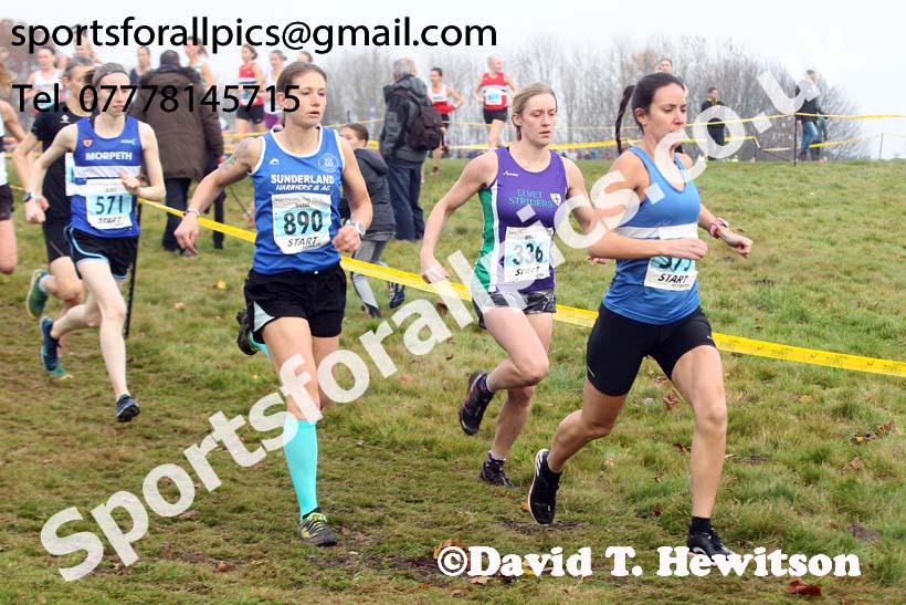 Senior womens Start Fitness NEHL, Aykley Heads, Durham. Photo:  David T. Hewitson/Sports for All Pics